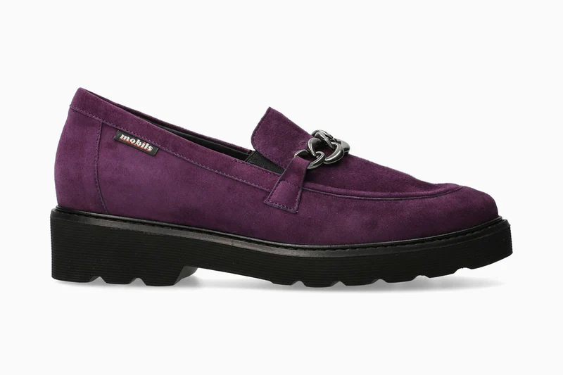 Mocassins ORLEANA violettes