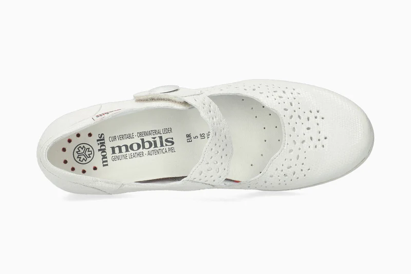 Ballerines FABIENNE blanches