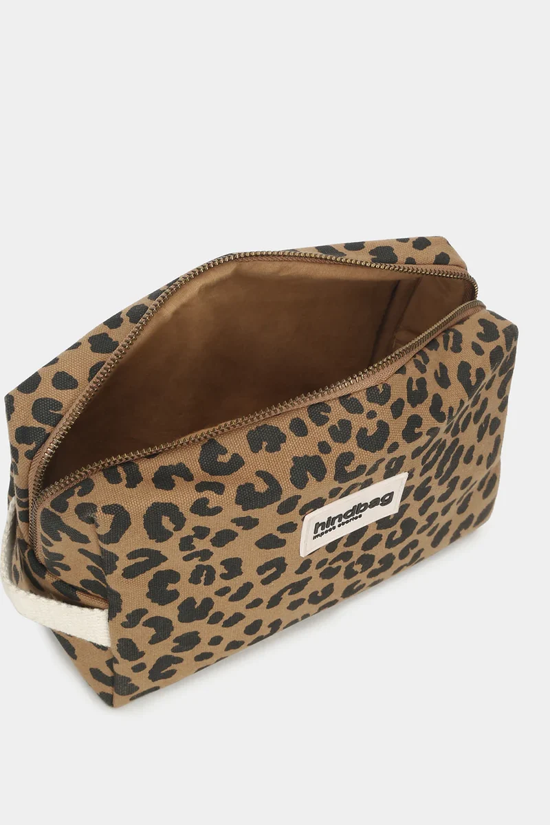 HINDBAG Leon Leopard zimt