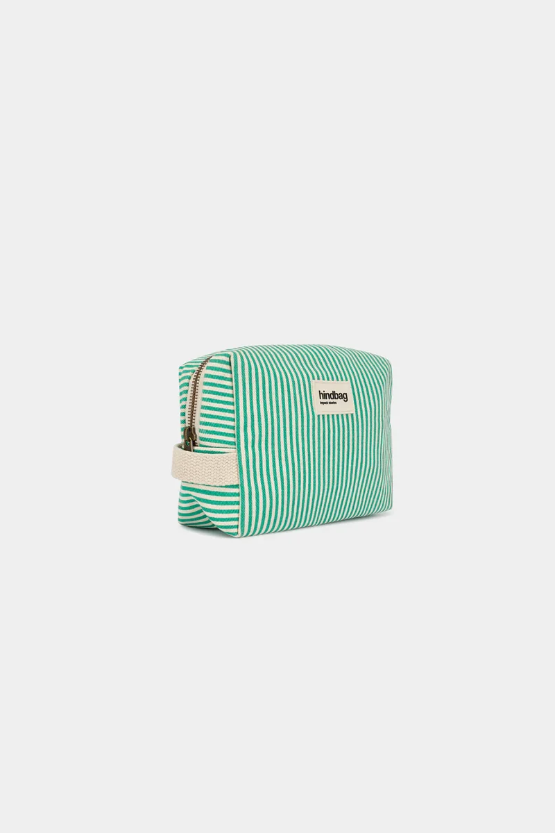 HINDBAG Leon Streifen grün