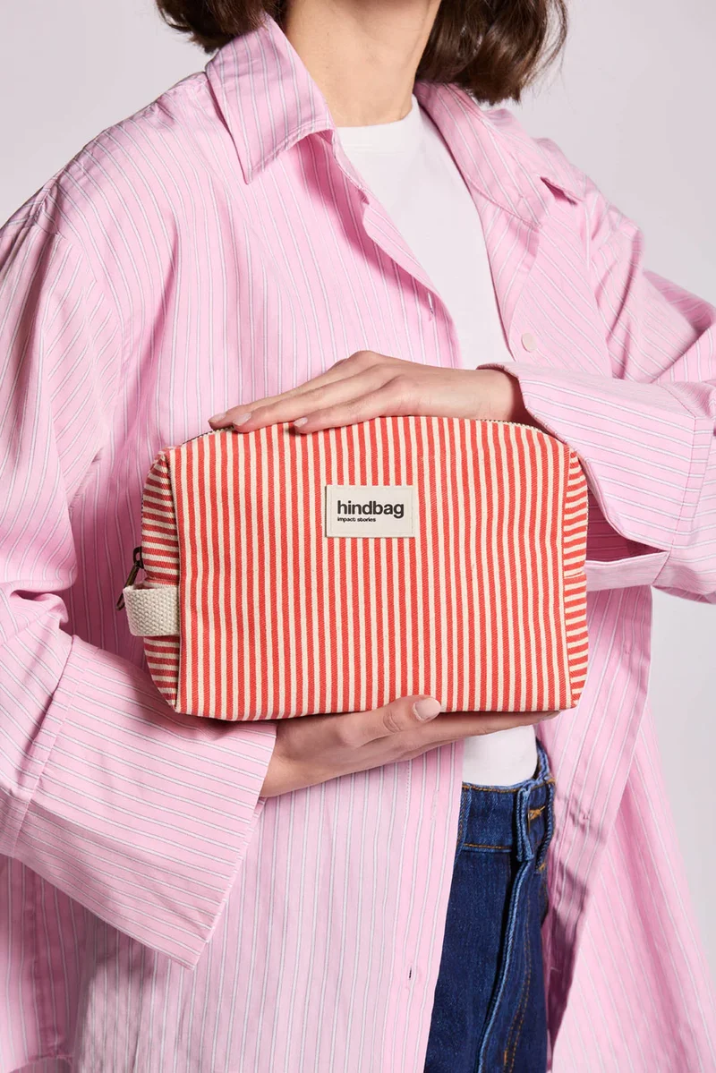 HINDBAG Leon Streifen rot