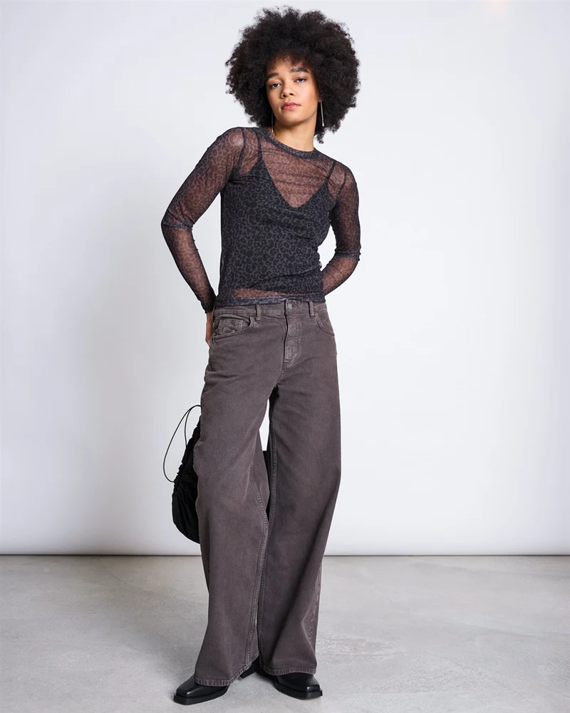 JAN'N JUNE Dora dark leo print