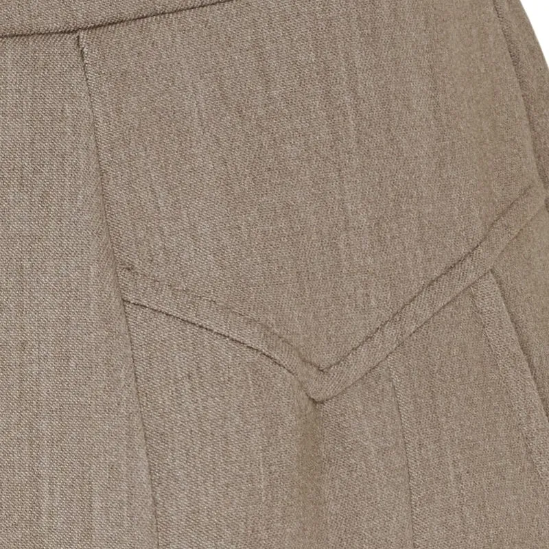 Marta Du Chateau - Mdcvibeke Skirt 57106 - Fango