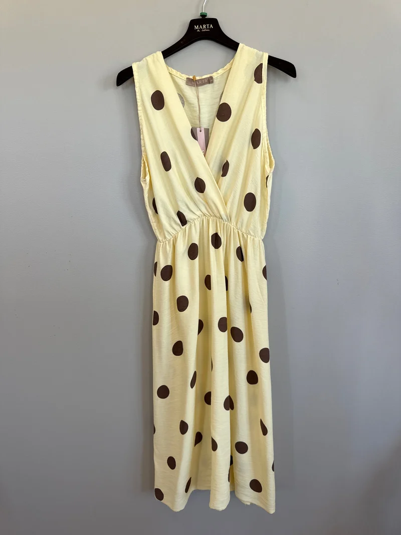 Marta Du Chateau - Mdclinetta Dress 23126 - Yellow