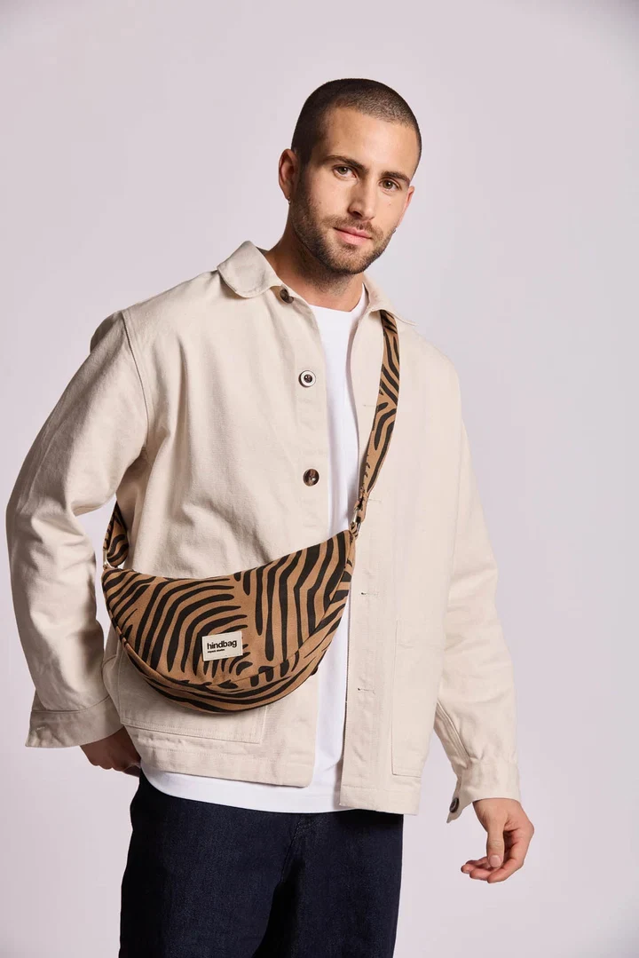 HINDBAG Andrea zebre cannelle