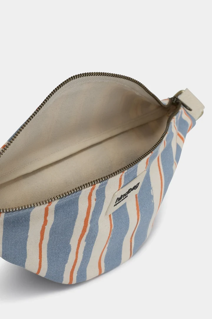 HINDBAG Olivia Streifen orange blau