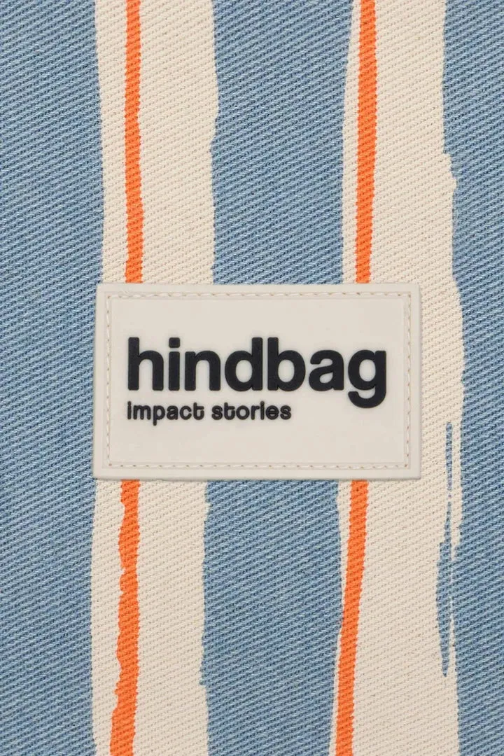 HINDBAG Olivia Streifen orange blau