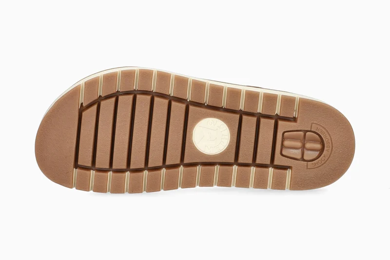 Sandales BLANCHE marron