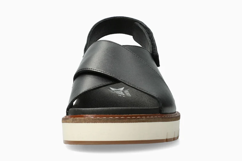 Sandales BLANCHE noires
