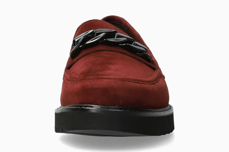 Mocassins SALKA bordeaux profond