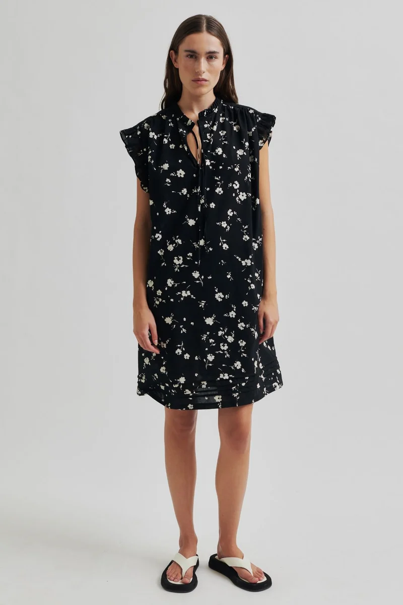 Second Female - Quin Dress 59718 - Black 8001