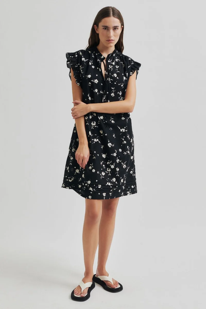 Second Female - Quin Dress 59718 - Black 8001