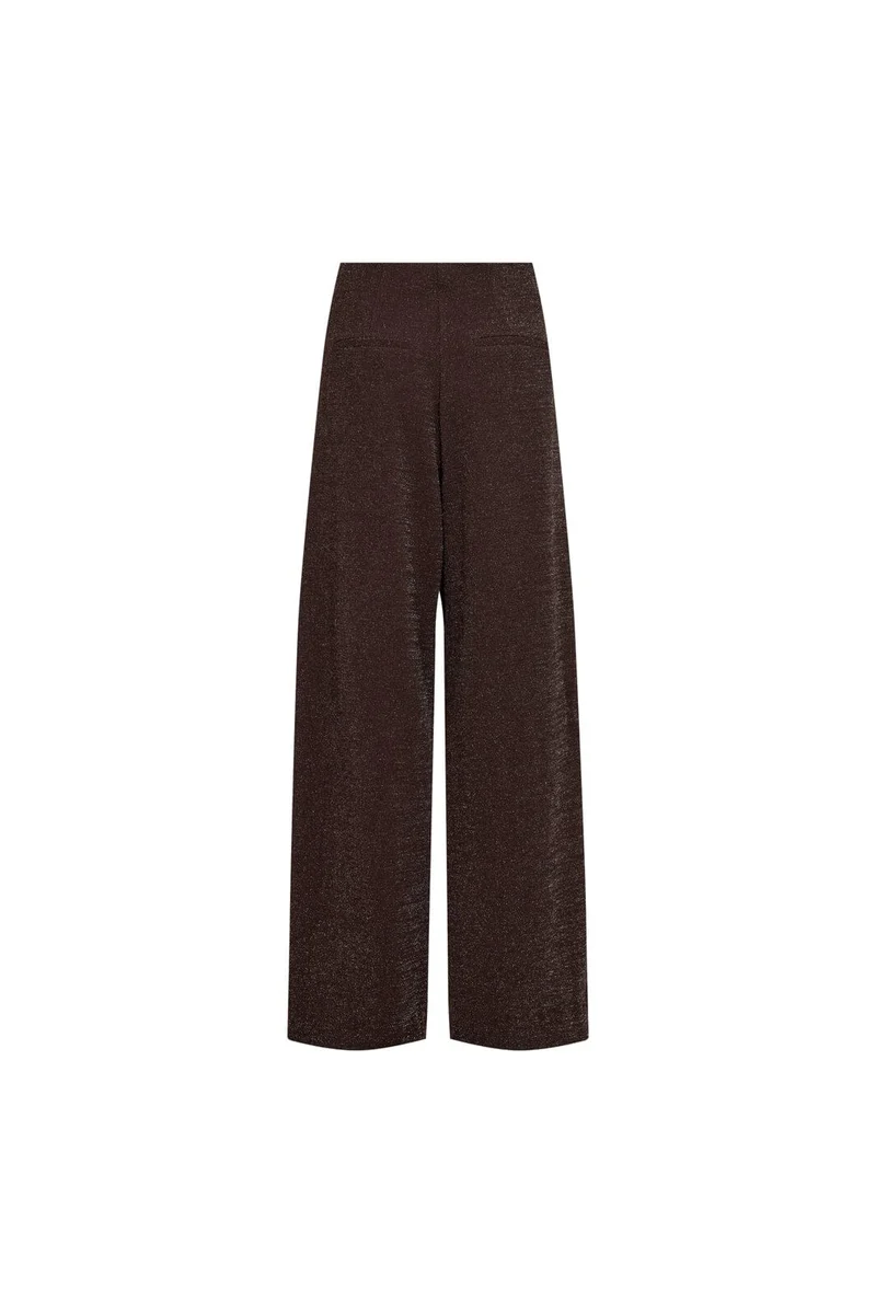Co´Couture - Esticc Pleat Pant 500550 - 20016 - Bison