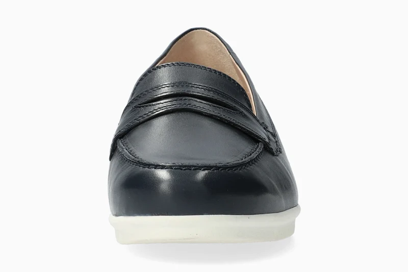 Mocassins DIVA bleu foncé