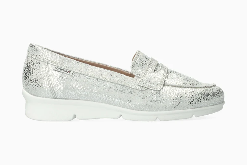 Mocassins DIVA métalliques