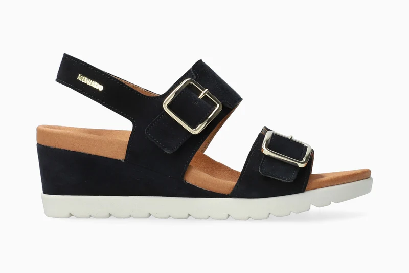 Sandales YSABEL bleu foncé