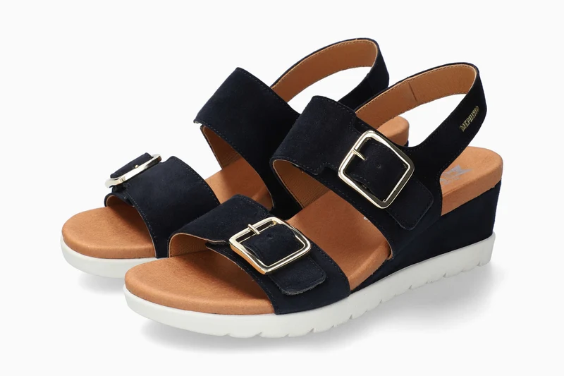 Sandales YSABEL bleu foncé