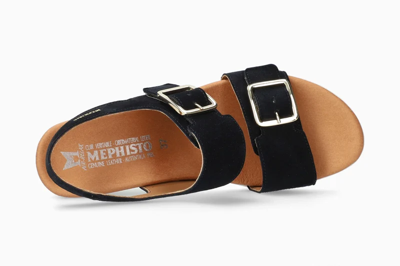 Sandales YSABEL bleu foncé