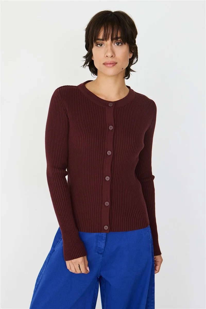 SKFK Cardigan Ekilore chocolate