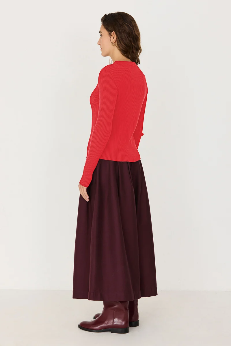 SKFK Cardigan Ekilore red