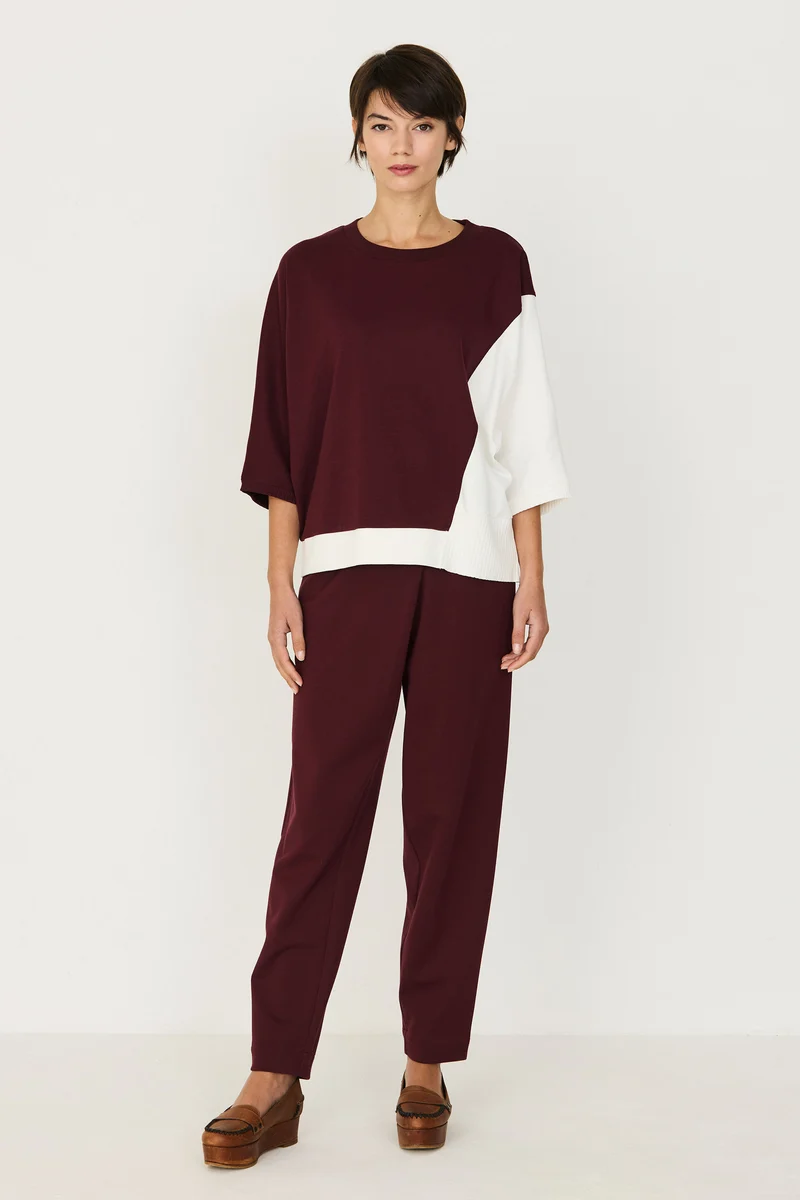SKFK T-Shirt Aloria chocolate