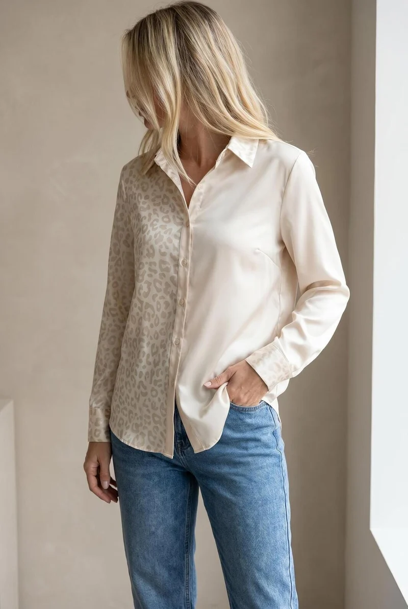 A-bee - Liva Shirt - Beige