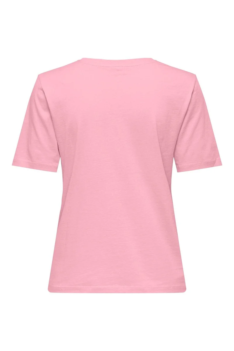 Only - Onlhappy S/S O-Neck Tee Pr - 5065228 Romance Rose