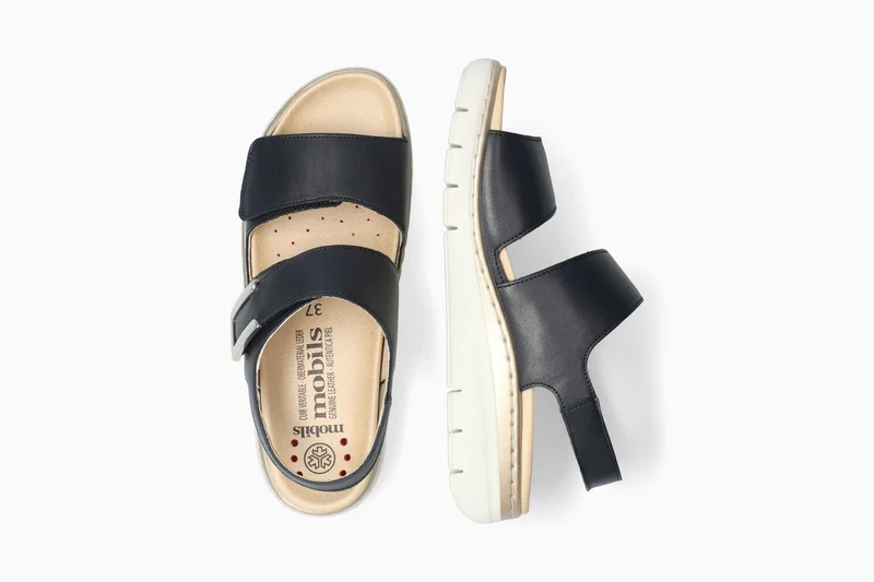 Sandales LALIA bleu foncé