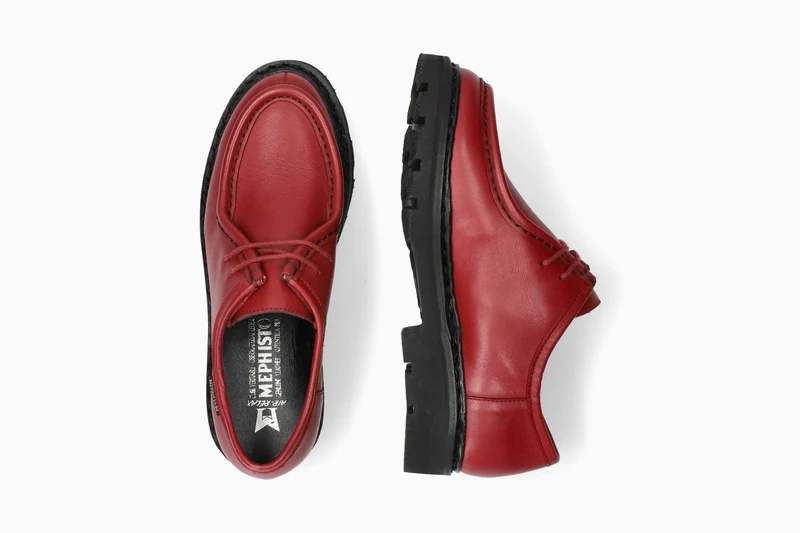 Derbies SUE rouges