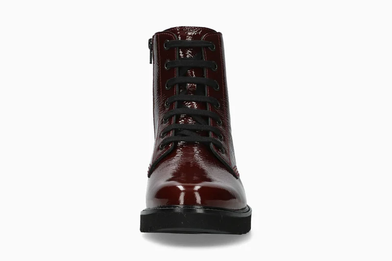 Bottines SELIZA rouge foncé