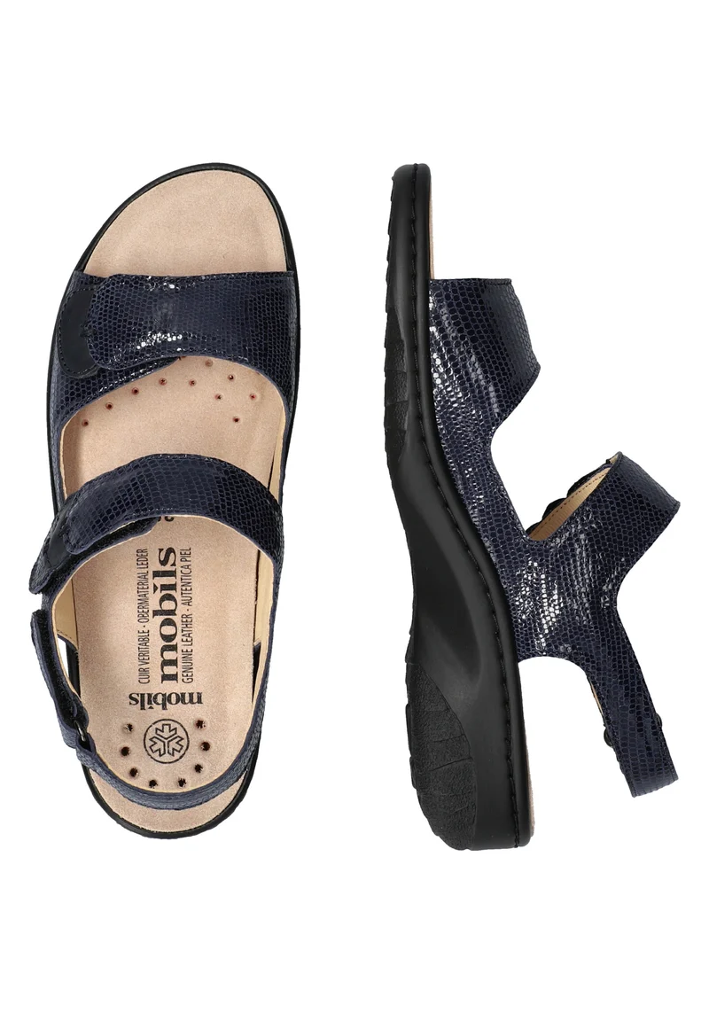Sandales GETHA bleu marine