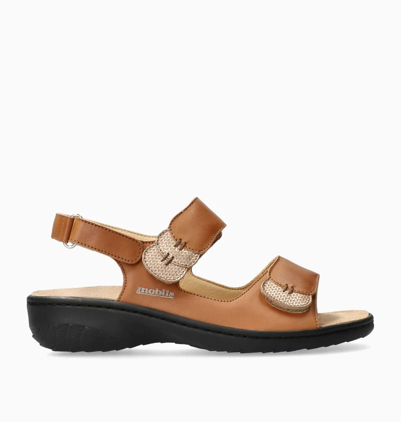 Sandales GETHA cognac