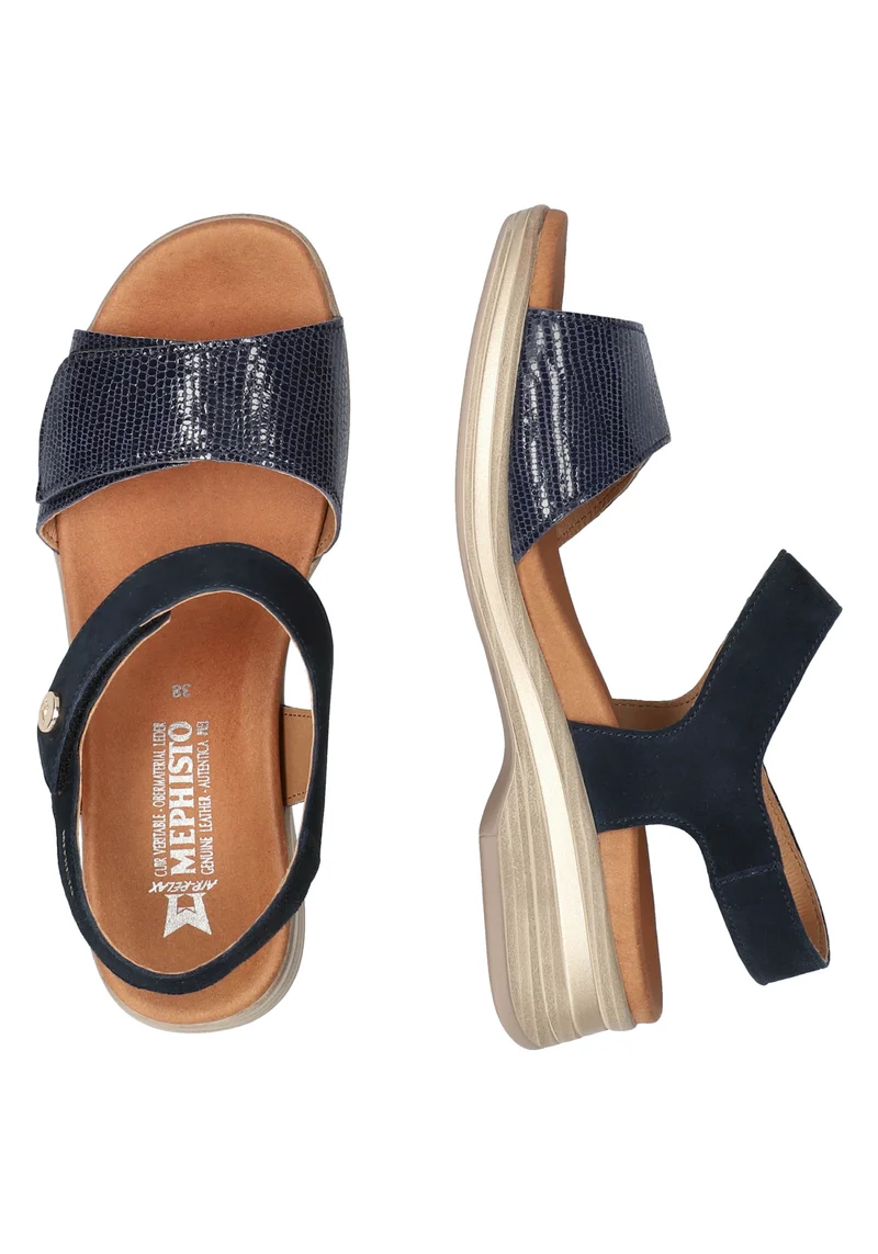 Sandales FLORENTINA bleu marine
