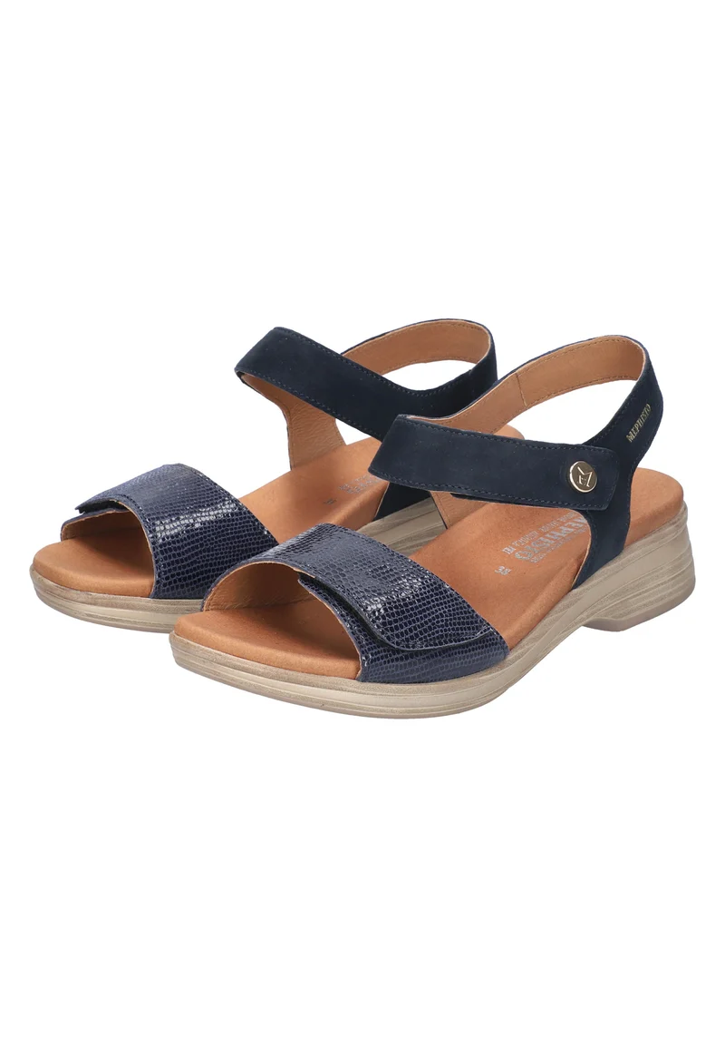 Sandales FLORENTINA bleu marine