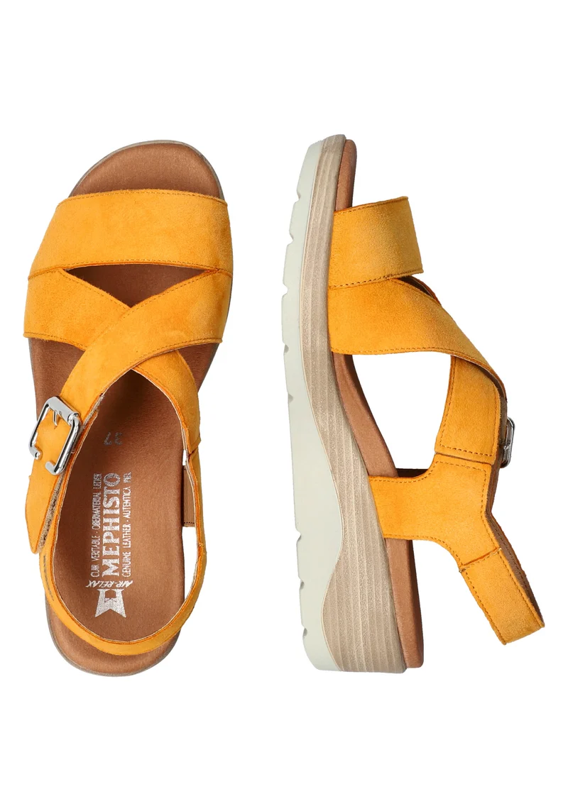 Sandales CLAUDINE orange