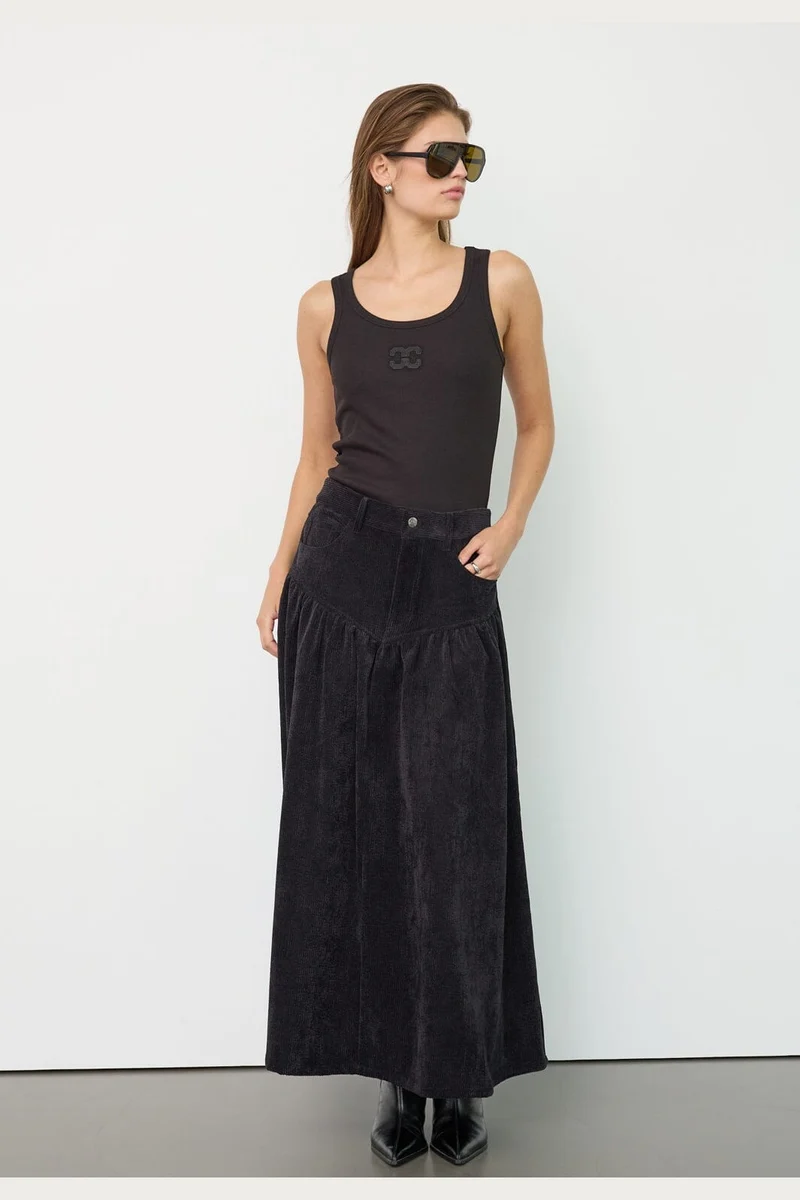Co´Couture - Daisycc Skirt 500692 - 65001 - Black