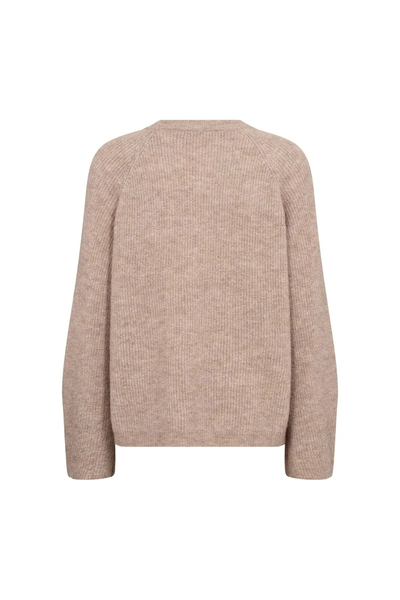 Co´Couture - Aellecc Ls Knit 500584 - 20009 - Walnut