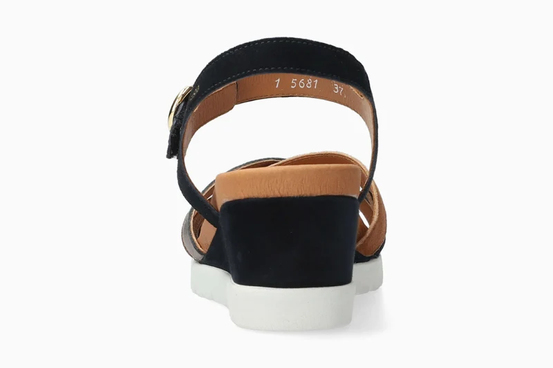 Sandales YRENA bleu foncé