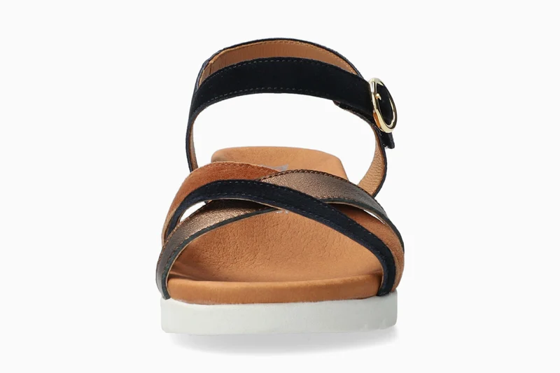 Sandales YRENA bleu foncé