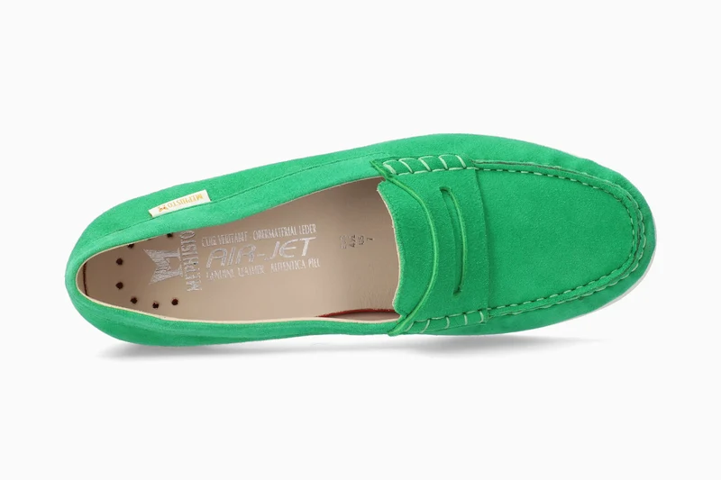 Mocassins VOLGA vertes