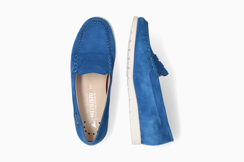 Mocassins VOLGA bleus