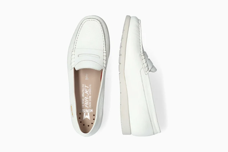 Mocassins VOLGA blancs