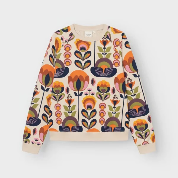 DEDICATED Sweatshirt Ystad Autumn Harvest Multicolor