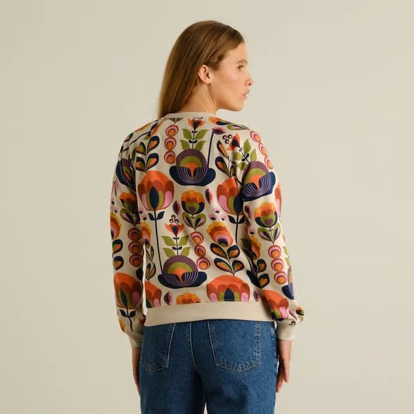 DEDICATED Sweatshirt Ystad Autumn Harvest Multicolor
