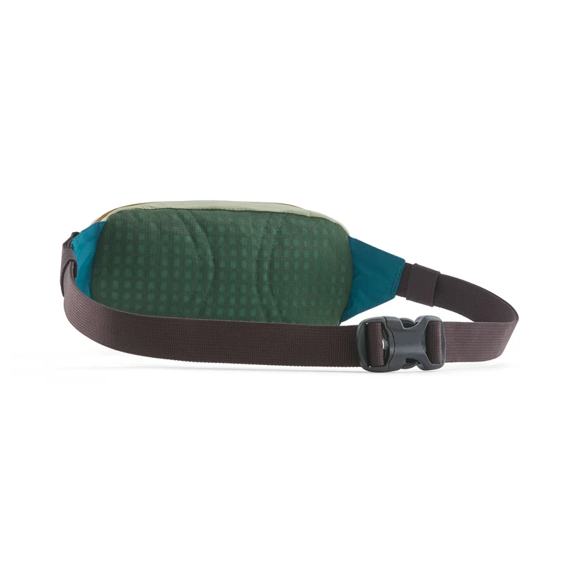 PATAGONIA Terravia Mini Hip Pack patchwork: snowmelt blue