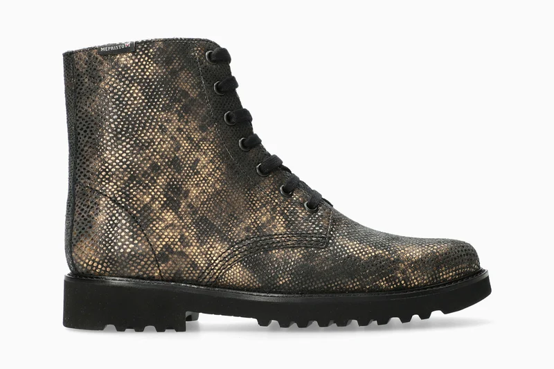 Bottines SELIZA métalliques