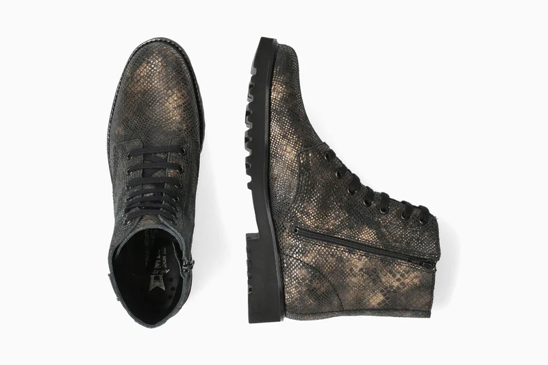 Bottines SELIZA métalliques