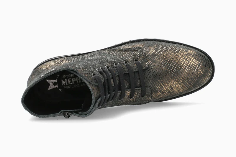 Bottines SELIZA métalliques