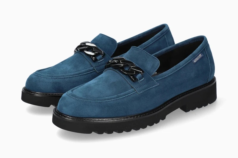 Mocassins SALKA bleus