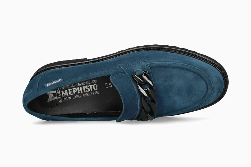 Mocassins SALKA bleus
